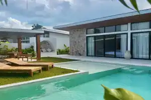 Golden Palm Pool Villa near Fishermans Village, Chaweng Beach