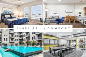 The Grand Urban Haven, 2 Bedroom, Pool, Gym, Parking, Fort Worth