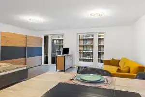 Moderný Apartmán s parkovaním v Novostavbe, Bratislava