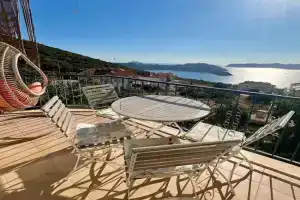 Deniz manzaralı evi Apartments, Kas
