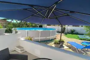 Relaxrooms, room with 2 single beds, Agios Georgios Argyradon