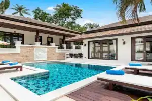 Renovated Luxury 3 Bed Pool Villa Kirikayan Maenam Koh Samui, Ban Khlong Mae Nam