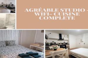 Agréable studio - Wi-Fi - cuisine complète, Dijon