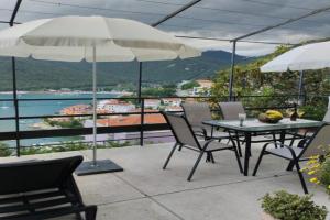 Apartment Bruna with terrace and spectacular sea view, Rabac