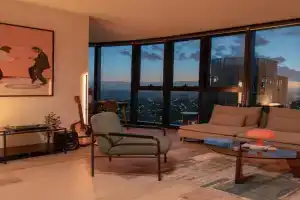 40th Floor Penthouse with Gorgeous 180 Degree Ocean & City Views, Melbourne
