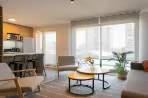 Chic Apartment Nunoa City Living, Santiago