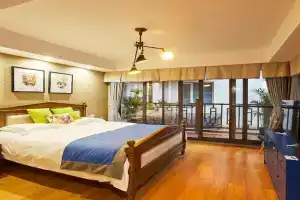 Deluxe Double Balcony King Room Bathtub, Hangzhou