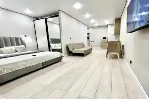 Odnokomnatnaya v ZhK biznes klassa Meridian Apartments, Almaty