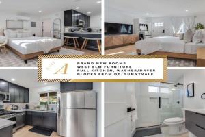 Brand New Apt w Parking Blocks from Downtown- A Guest house, Mountain View