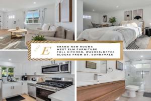 Brand New Apt w Parking Blocks from Downtown- E Guest house, Mountain View