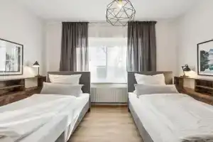 nobilis Apartment-6Pers-Zentrumsnah-Parkplatz-Netflix-Monteursgerecht, Meppen
