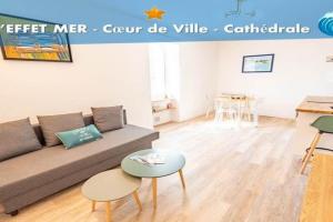 L'effet mer-T2- Hyper centre Apartments, Quimper