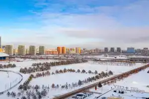 2-komnatnaya studiya s POTRYaSAYuShchIM VIDOM na LRT i Botanicheskiy sad Apartments, Astana