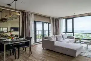 360 Seaview 2BR 22F Sriracha Beach by น้องมังคุด Apartments, Sri Racha