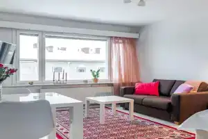 Compact Studio with Balcony next to Railway Station, Lahti