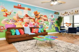Nintendo Super Mario Arcade - 2BR-NRG-Med-Center-Galleria Apartments, Houston