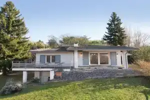 Villa Elisabetta-Tranquilla con vista lago, San Zeno di Montagna