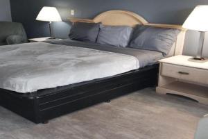 Gated King Bed Hotel Room 216, Jackson