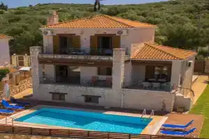 Casa Livia - Stone Villa Private Pool & Seaview, Tragaki