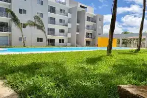 New apartment with 3 bedrooms, for 6 persons & 7 min from Maya train, Cancun