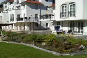 with south-facing terrace in the house sea view, Ostseebad Sellin