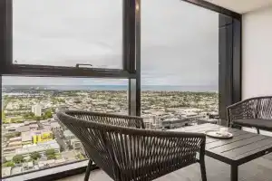 Incredible city views from this 1-Bedroom Apartment in vibrant Southbank, Melbourne