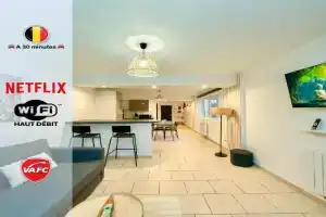 ValenStay - Logement Stade du Hainaut avec jardin Apartments, Valenciennes