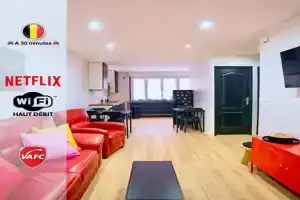 ValenStay - Duplex Stade du Hainaut avec terrasse Apartments, Valenciennes