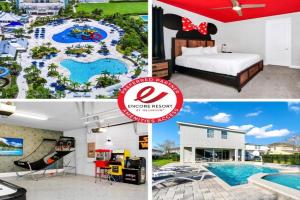 Magnificent Home With Private Pool, Theater & Game Room Near Disney With Waterpark & Resort Access At Encore Resort - 230Bu, Kissimmee