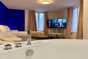 P20 clim jacuzzi proche centre Apartments, Nancy