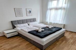 LeHaStays Buckau - NS15-02 I 2 Zimmer I voll ausgestattete Küche I Erdgeschoss I Balkon I Smart TV Apartments, Magdeburg