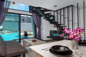 Poolside Duplex In UTL A102 Apartments, Nai Harn