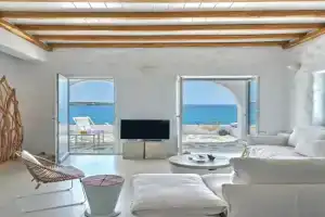 ARIADNI Lux villa with 180 panoramic sea view, Drios