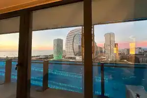 Family Apartment with Sea View 2 Bedrooms & Balcony, Batumi