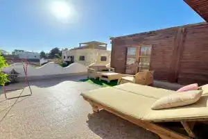 wooden house, Dahab
