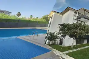 Paradise Garden sitesi 3 oda havuzlu eşyalı daire kişi fiyatı değil oda fiyatı Apartments, Side