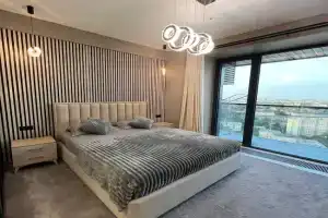 Luxury flat with a view of a city! 19th floor Apartments, Tashkent