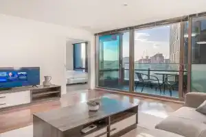 Melbourne City 3BR apt High level view Parking Apartments, Melbourne