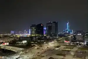 NRG U tower with view to tash city Apartments, Tashkent