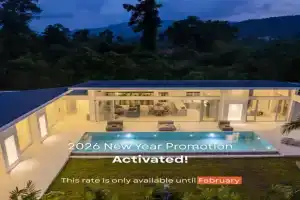 Luxurious 4Br Villa Mimi Private Pool Garden, Ban Khlong Mae Nam