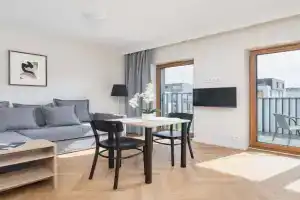 Exceptional Studio in with Parking by Noclegi Renters, Katowice