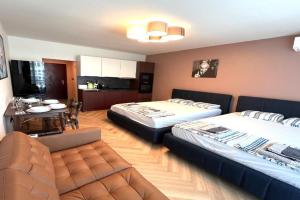 Miramar Front Beach Family Deluxe Studios No Swim Pool Access, Sunny Beach