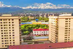 Twin house, Bishkek