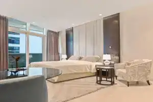 studio in downtown Damac upper crest next to mall, Dubai