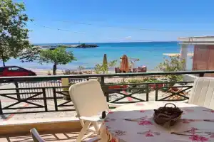 Electra's Beach Front Apartment in, Nea Skioni