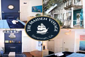 The Maiden Voyage - Themed Getaway, Steps to Forsyth, King Bed, Grill, Games, Picnic Basket Apartments, Savannah