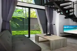 Duplex Loft in NaiHarn Residence near the Beach, UTL B119 Apartments, Nai Harn