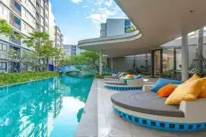C175 Stylish Condo with Pool View D Condo Phuket Apartments, Kathu