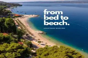 Sea View Beachfront Apartment Maslina, Omis