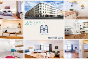 Helle Wohnung in TOP-Lage, Hasselbachplatz - Altstadt, W-LAN, 4 Schlafplätze Apartments, Magdeburg